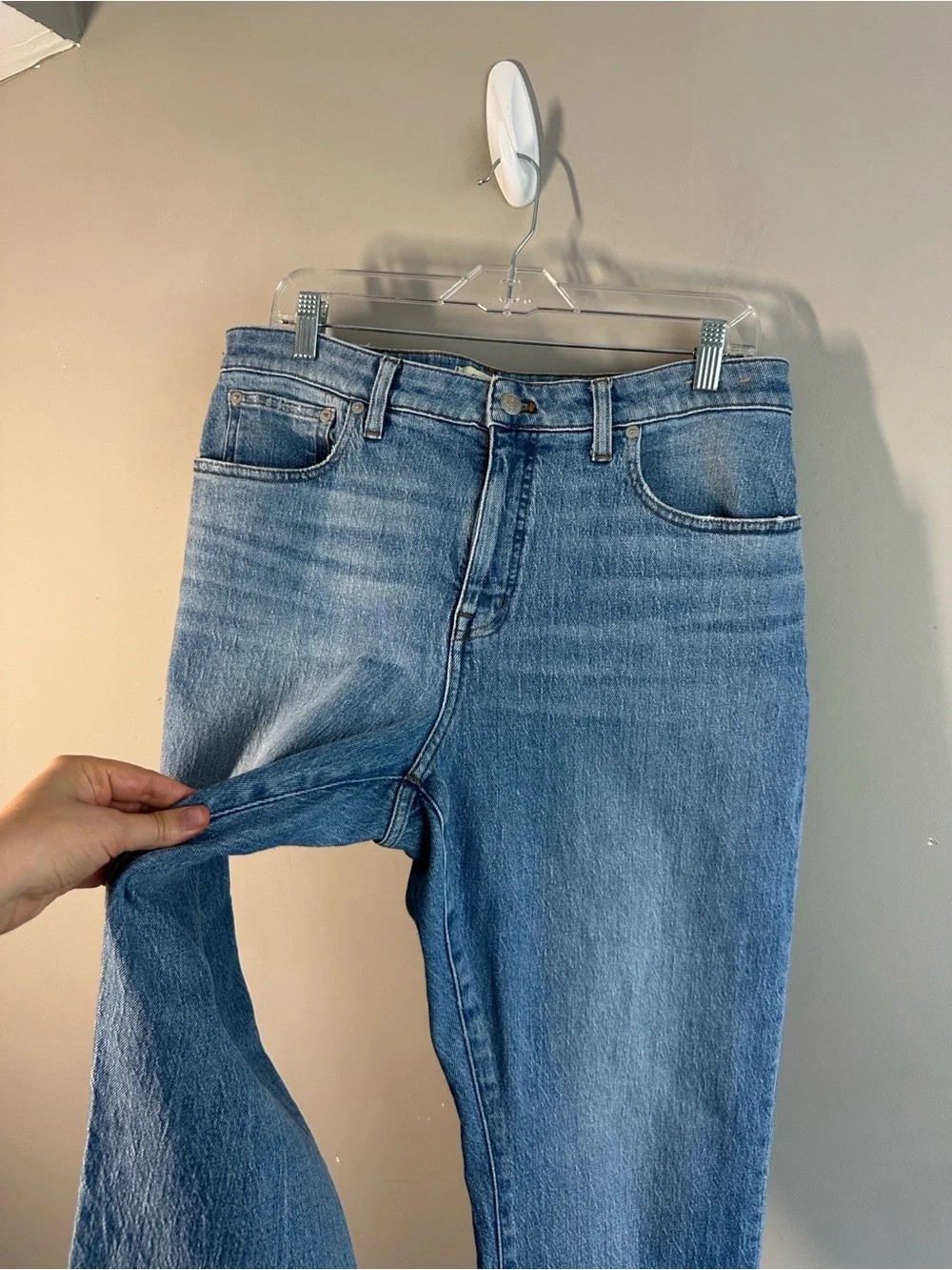 Madewell Curvy 90’s Straight Leg Jeans Size 31P
